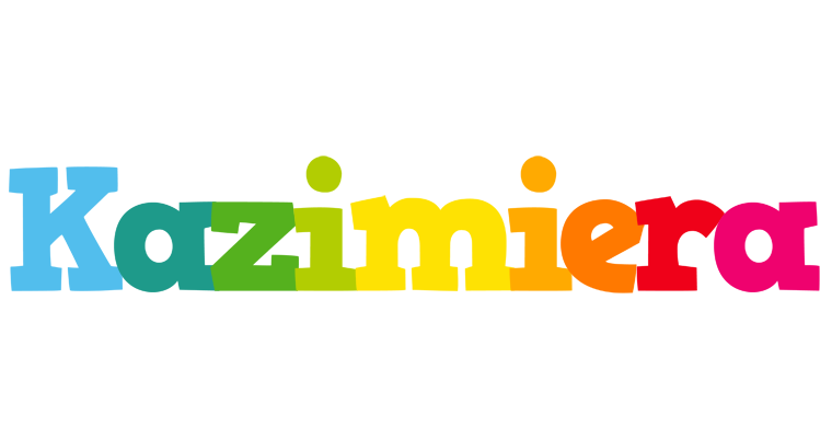 Kazimiera rainbows logo