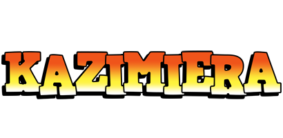 Kazimiera sunset logo