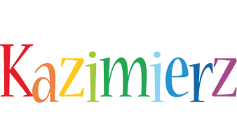 Kazimierz birthday logo