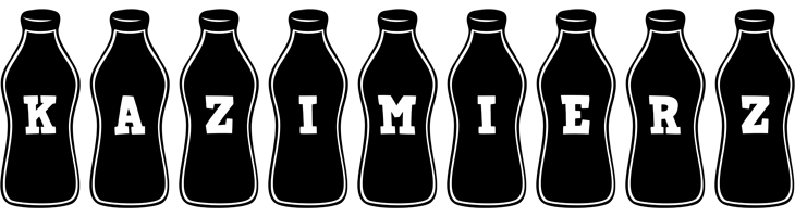 Kazimierz bottle logo