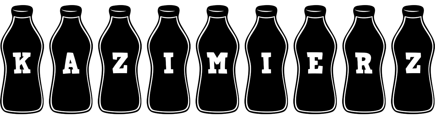 Kazimierz bottle logo