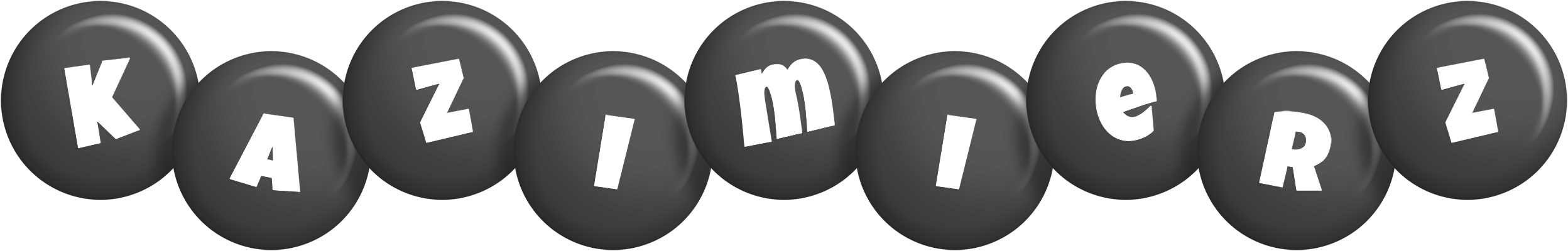 Kazimierz candy-black logo