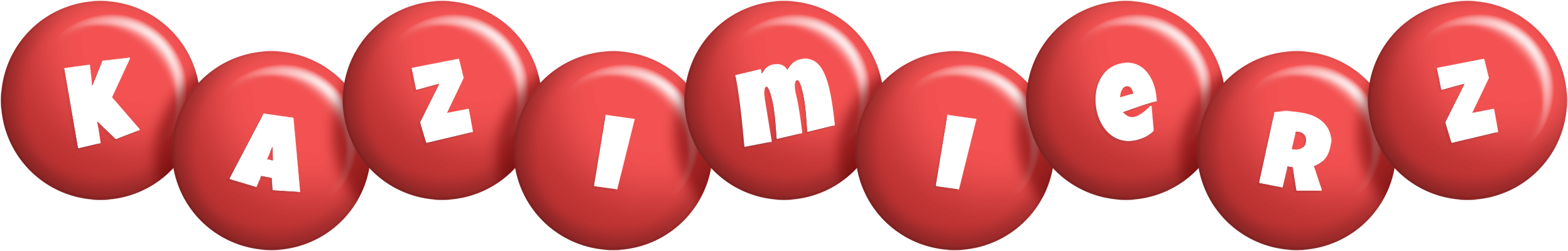 Kazimierz candy-red logo