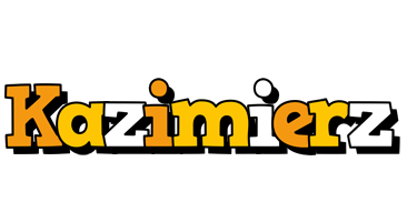 Kazimierz cartoon logo