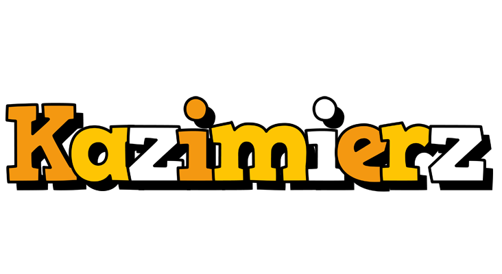 Kazimierz cartoon logo