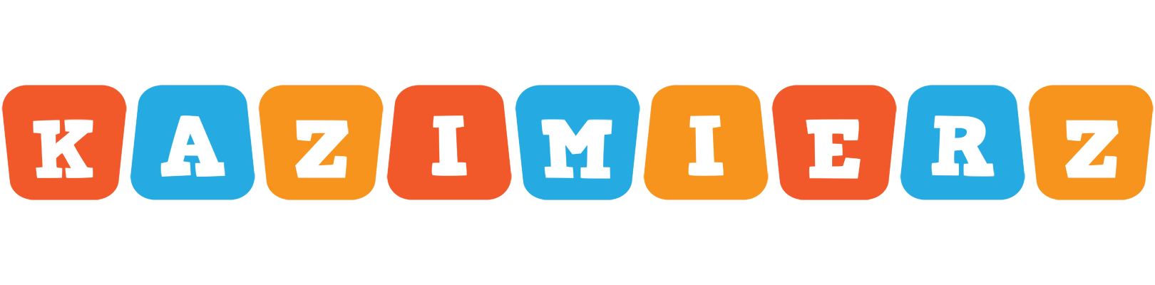 Kazimierz comics logo