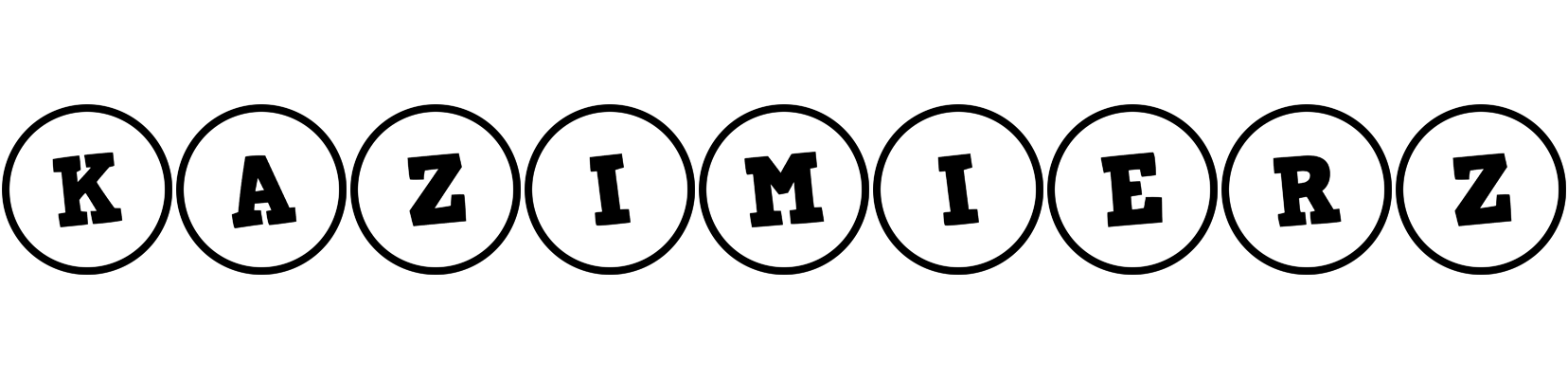 Kazimierz handy logo