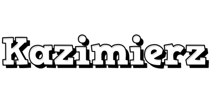 Kazimierz snowing logo