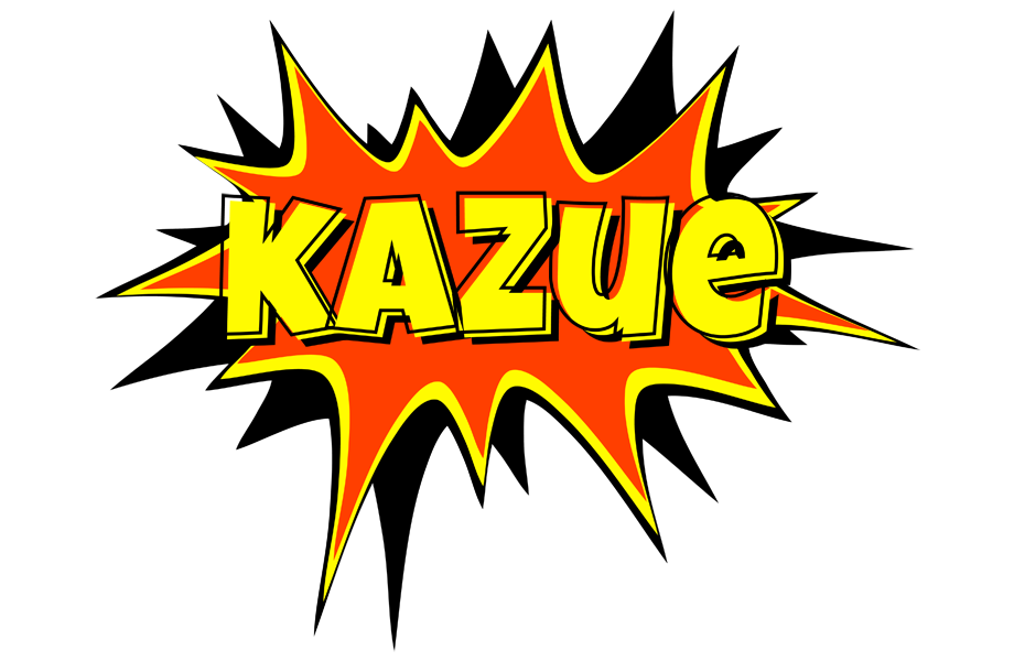 Kazue bazinga logo