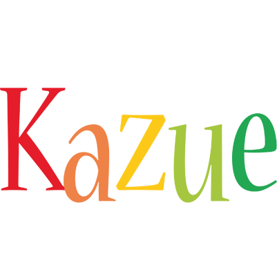 Kazue birthday logo