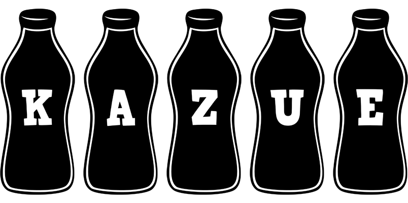 Kazue bottle logo
