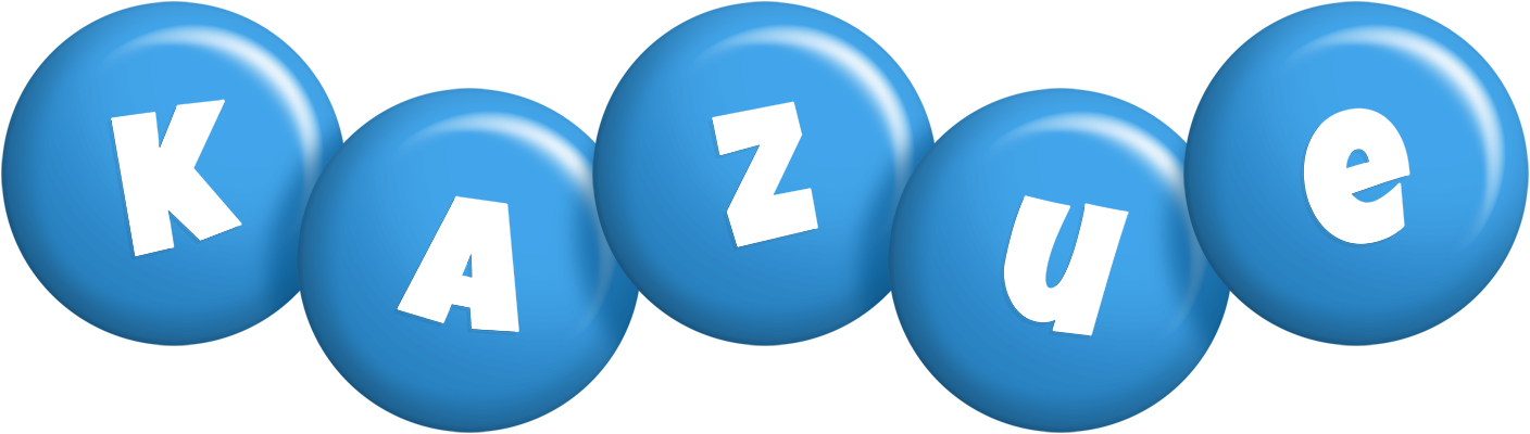 Kazue candy-blue logo
