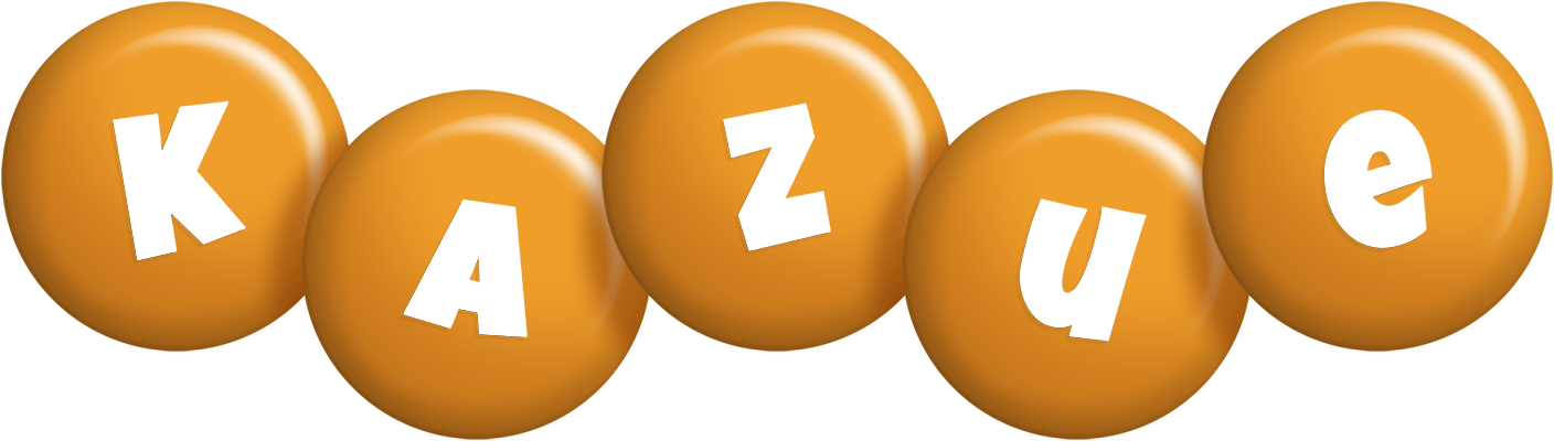 Kazue candy-orange logo