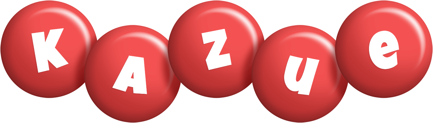 Kazue candy-red logo