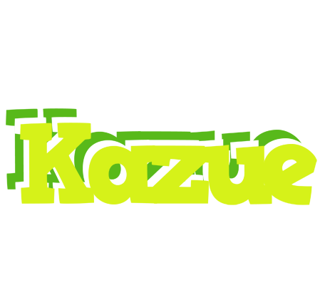 Kazue citrus logo