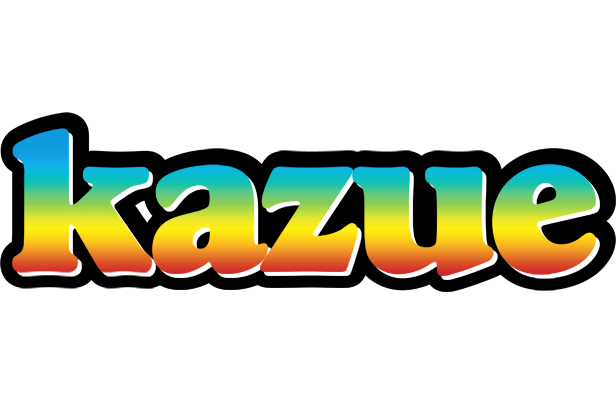 Kazue color logo