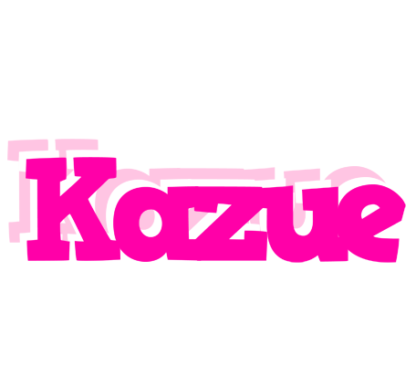 Kazue dancing logo
