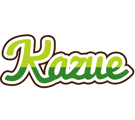 Kazue golfing logo