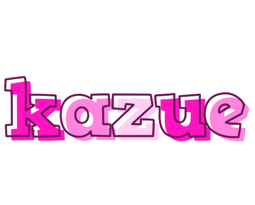 Kazue hello logo