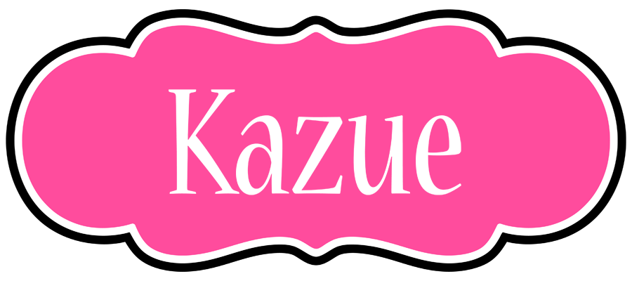 Kazue invitation logo