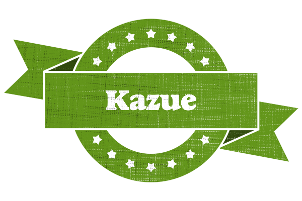 Kazue natural logo