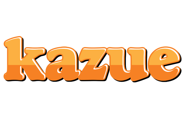 Kazue orange logo