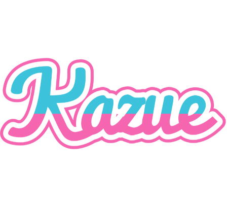 Kazue woman logo