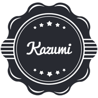 Kazumi badge logo