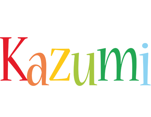 Kazumi birthday logo