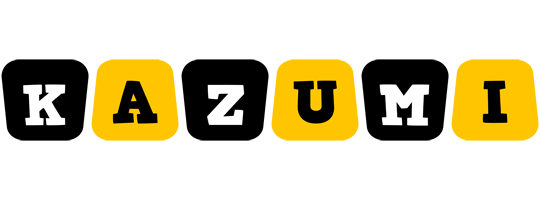 Kazumi boots logo