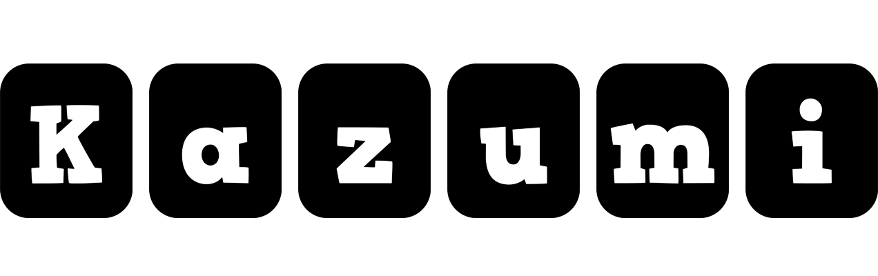 Kazumi box logo