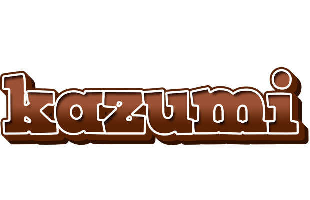 Kazumi brownie logo