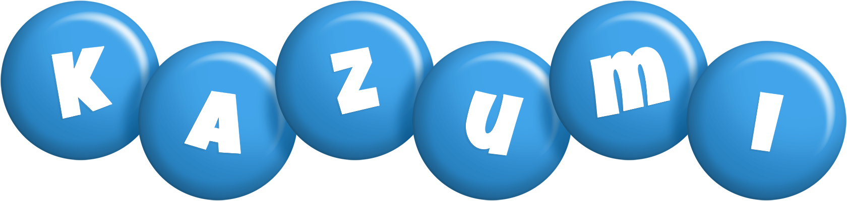 Kazumi candy-blue logo