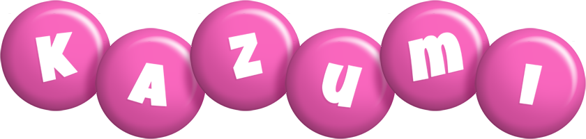 Kazumi candy-pink logo