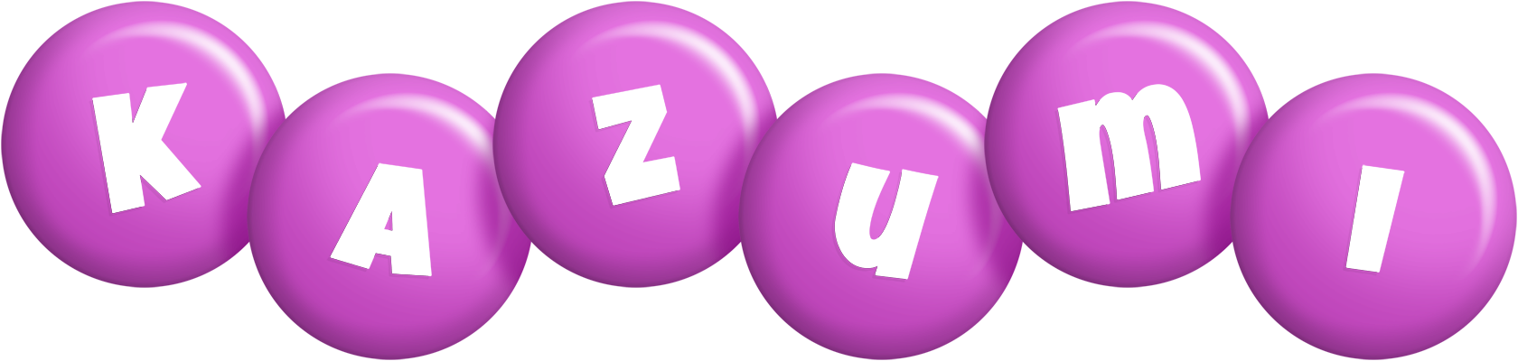Kazumi candy-purple logo