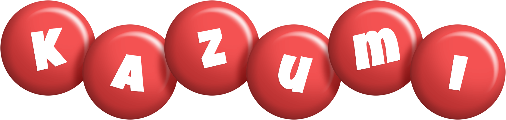 Kazumi candy-red logo