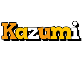 Kazumi cartoon logo