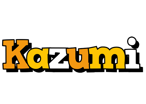 Kazumi cartoon logo