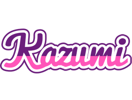 Kazumi cheerful logo