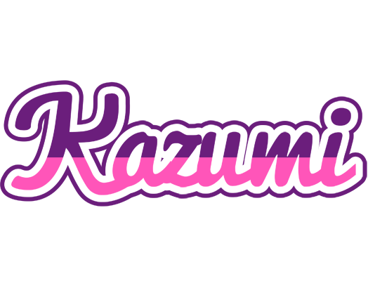 Kazumi cheerful logo