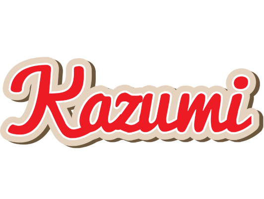 Kazumi chocolate logo