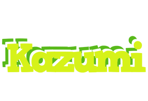 Kazumi citrus logo