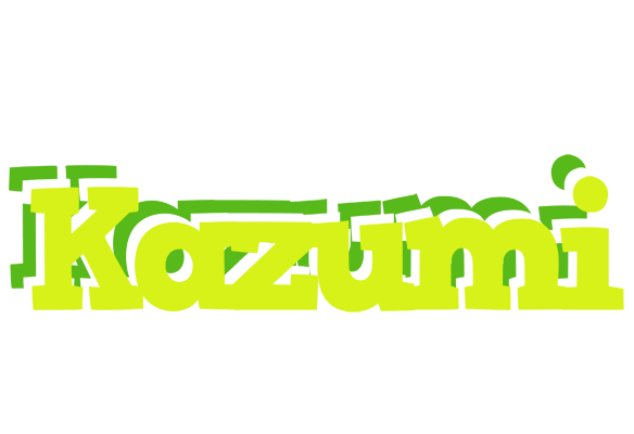 Kazumi citrus logo