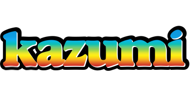 Kazumi color logo