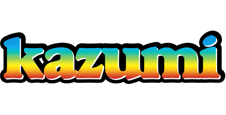 Kazumi color logo