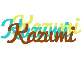 Kazumi cupcake logo