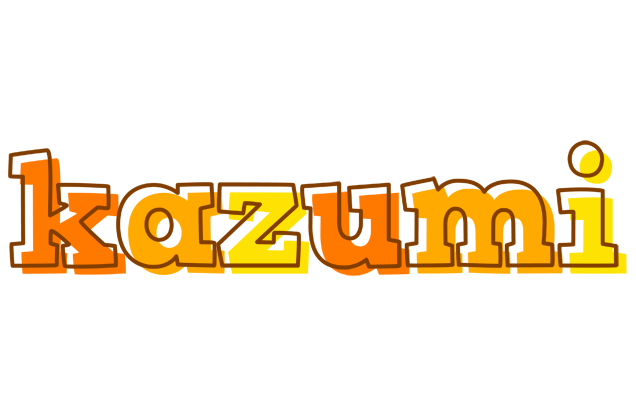 Kazumi desert logo