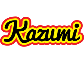 Kazumi flaming logo