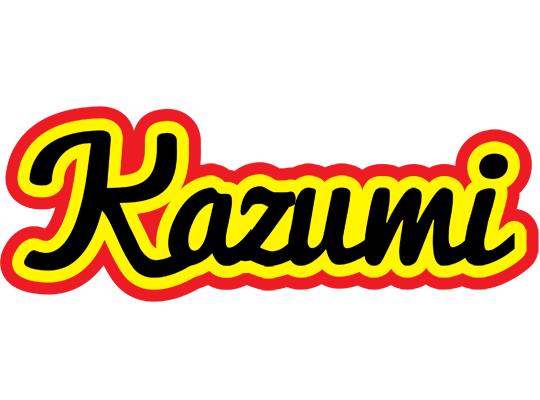Kazumi flaming logo