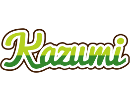 Kazumi golfing logo